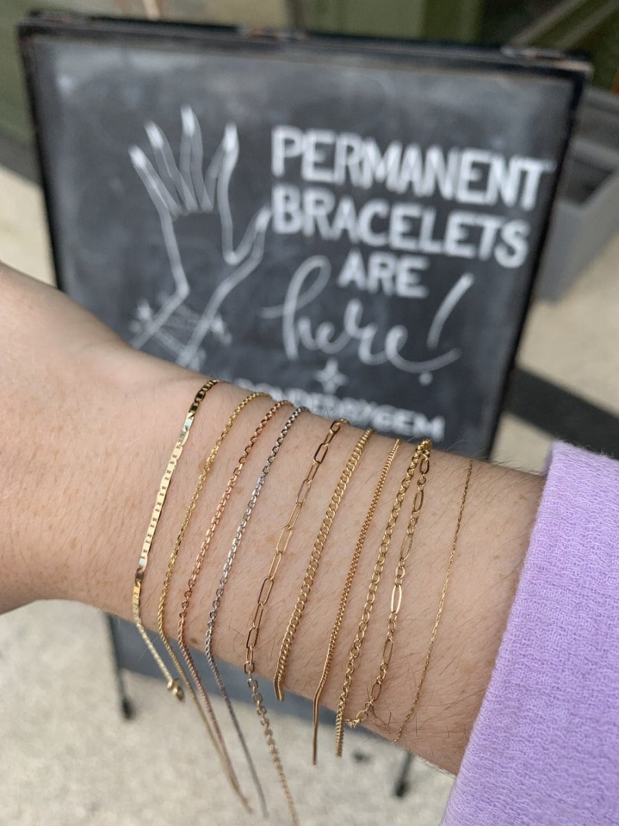 Permanent Jewelry Appointment Oak Park Illinois Chicago