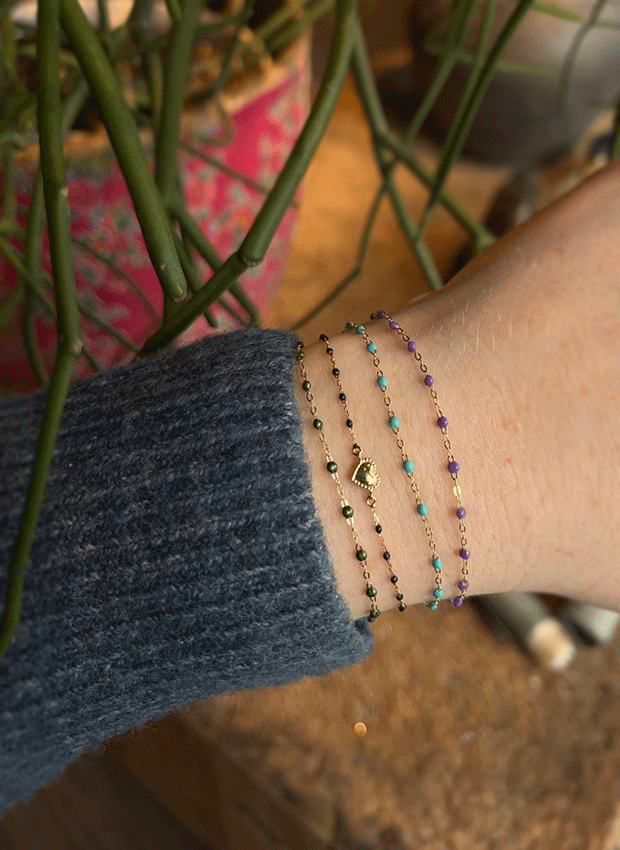 Gigi Clozeau 18k Gold Classic Bracelet – Gem