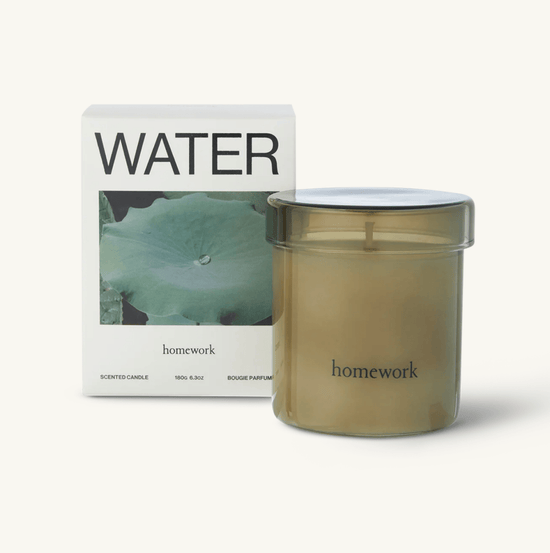 Homework Candle - Water