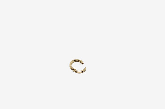 14k Yellow Gold Round Chain Connector
