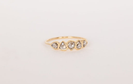 Celine Daoust Multi Rosecut Grey Diamond Ring