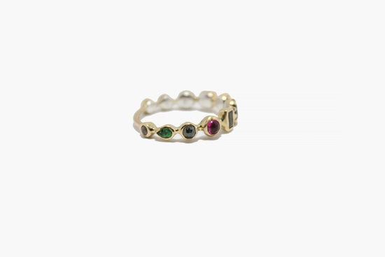 Dorette 18k Gold Souriante Gemstone Ring