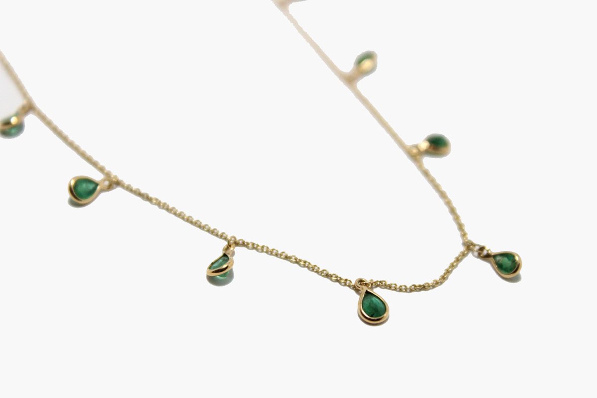 Emerald Holi Necklace