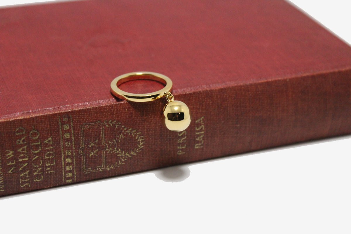 Gold Plated Balloon Ring
