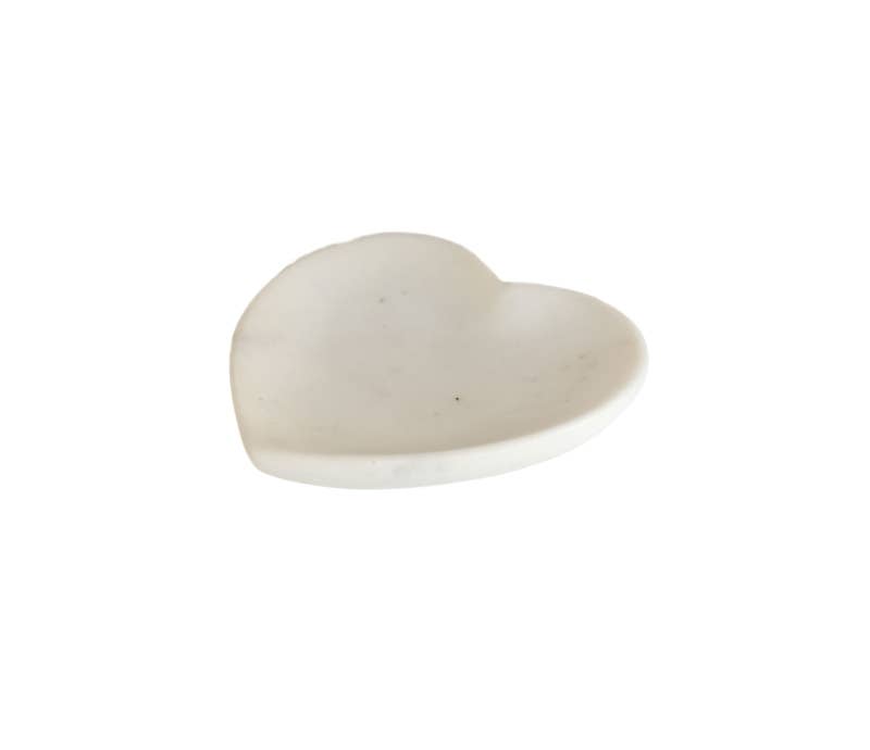 Marble Heart Shaped Dish