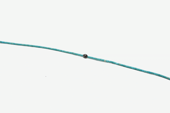 Margaret Solow 18k Turquoise + Diamond Beaded Bracelet