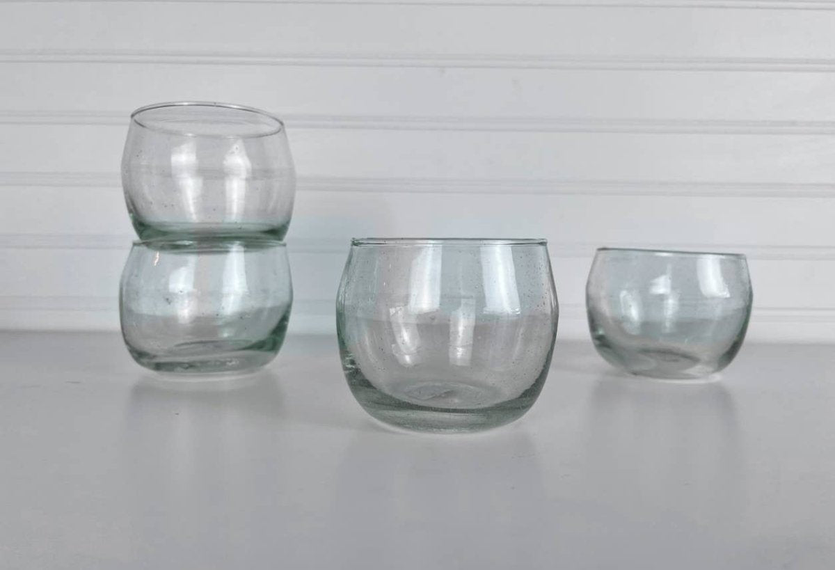 Moroccan Stemless Goblet - Clear