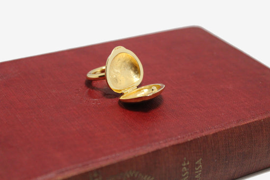 Gold Vermeil Essence Stone Ring
