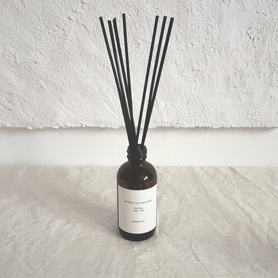 Red Clay, Amber + Musk Reed Diffuser