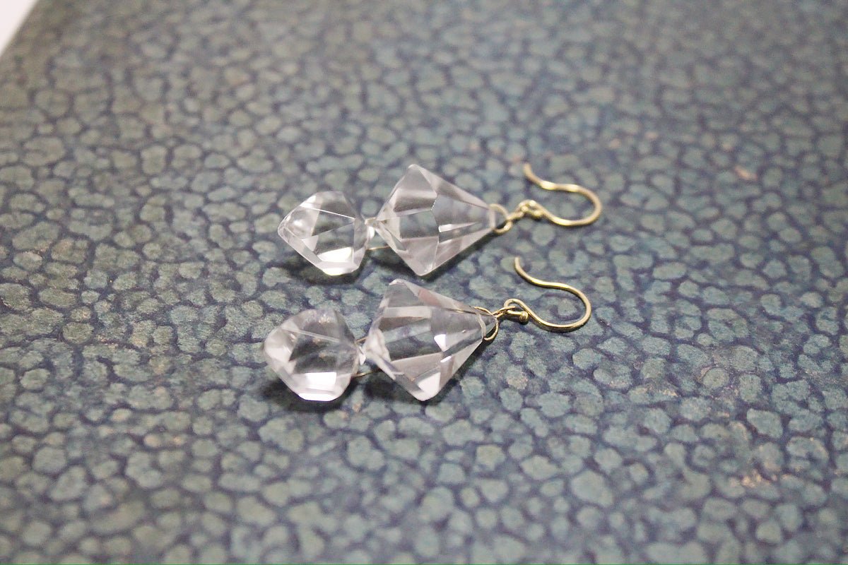 Ten Thousand Things Crystal Double Drop Earrings