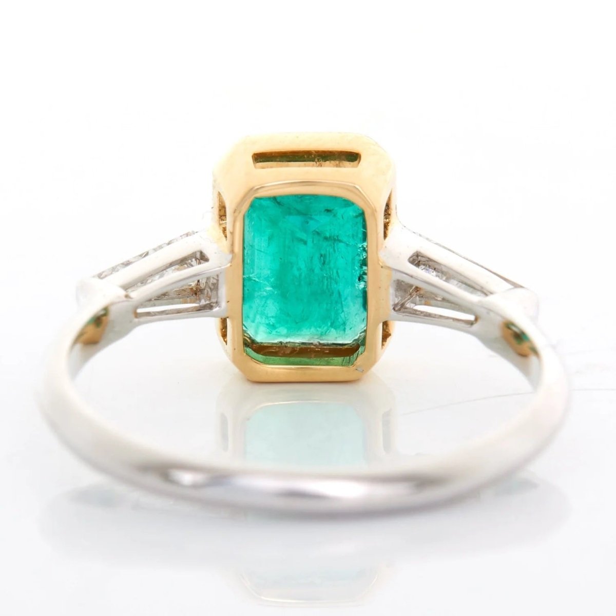 Yi Collection Brazilian Emerald & Diamond Eternal Ring