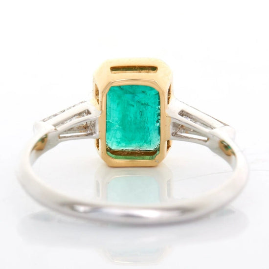 Yi Collection Brazilian Emerald & Diamond Eternal Ring