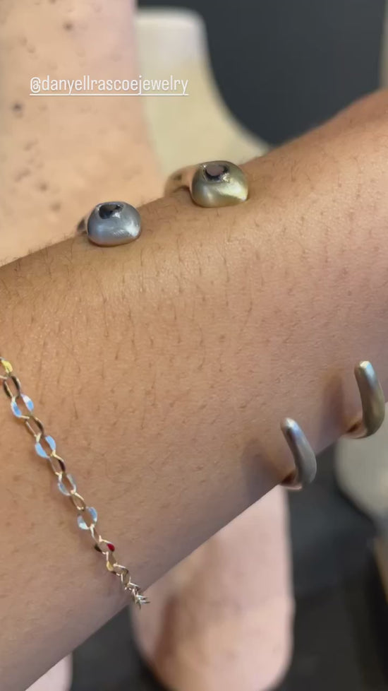 Load and play video in Gallery viewer, Danyell Apep Black Diamond Bracelet
