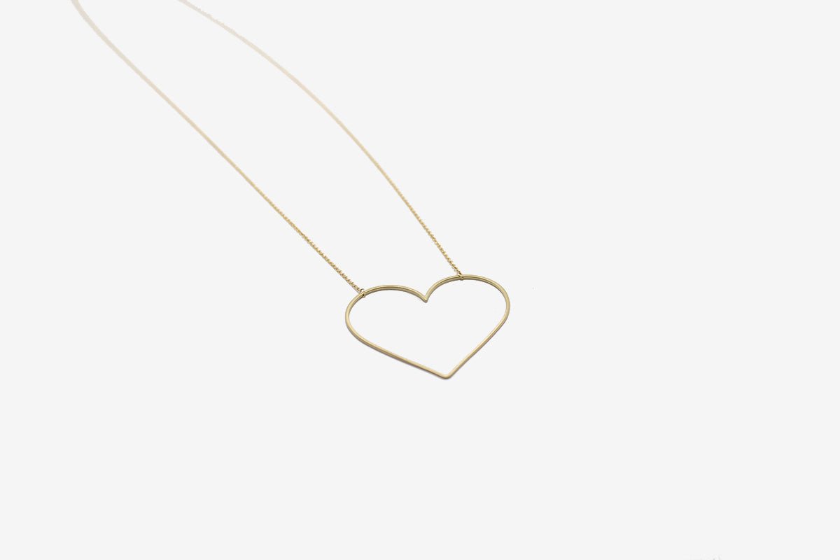 Carla Caruso Mega Heart Necklace