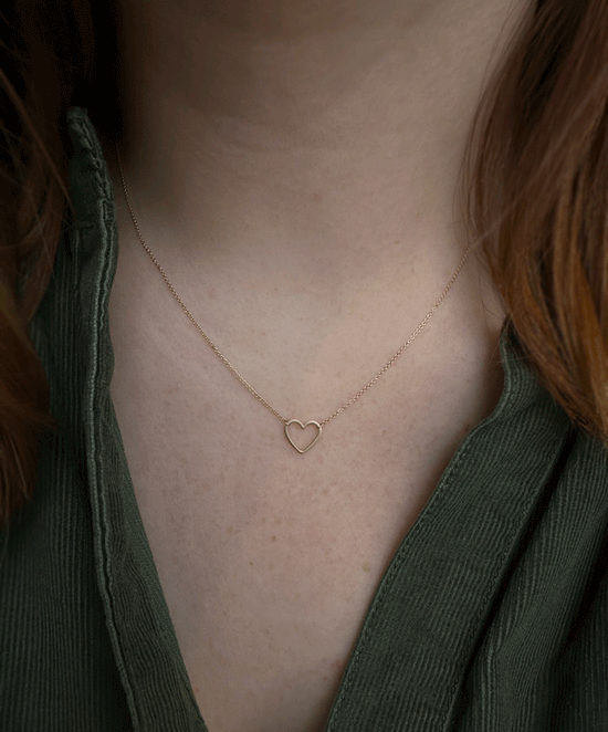 Carla Caruso Mini Heart Necklace