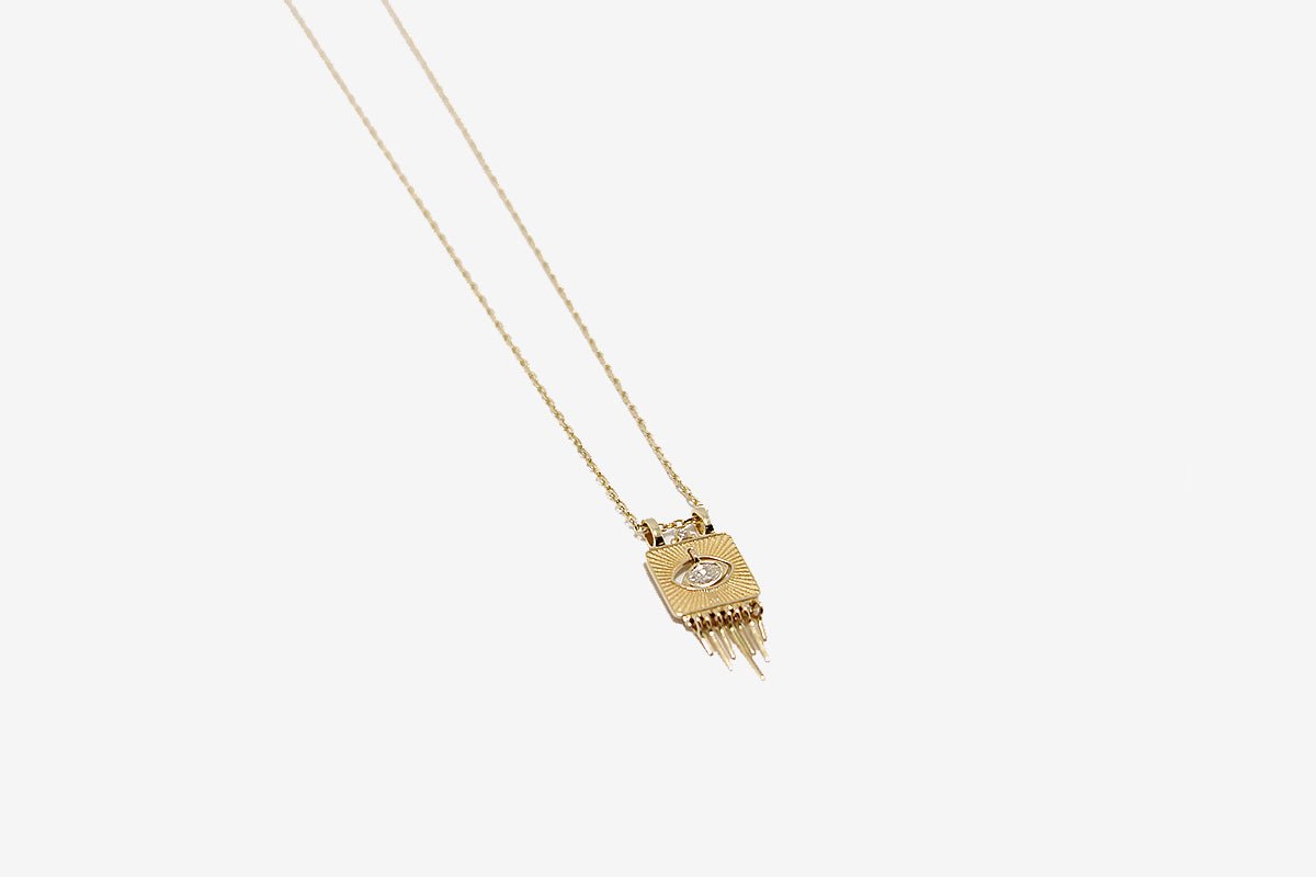 Celine Daoust 14k Guardian Spirit Sunbeam Necklace