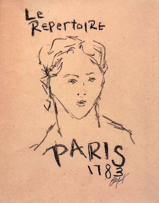 Elle Yount 'Le Repertiore, Paris' Print