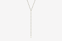 Gigi Clozeau Mini Gigi Y Party Black Necklace