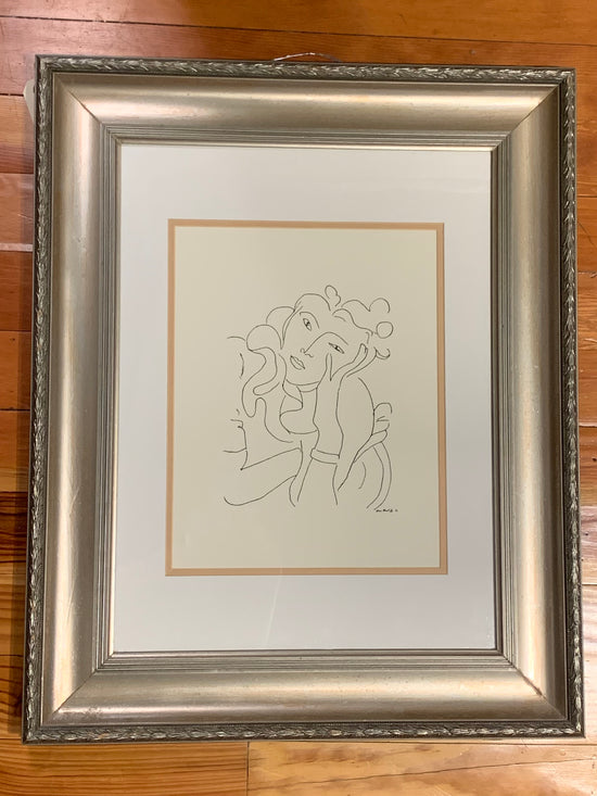Framed Matisse Print