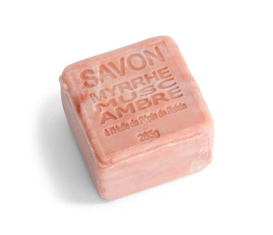 Maître Savonitto Amber Musk Cube Soap