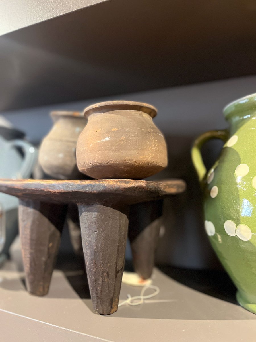 Vintage Mini Clay Pots
