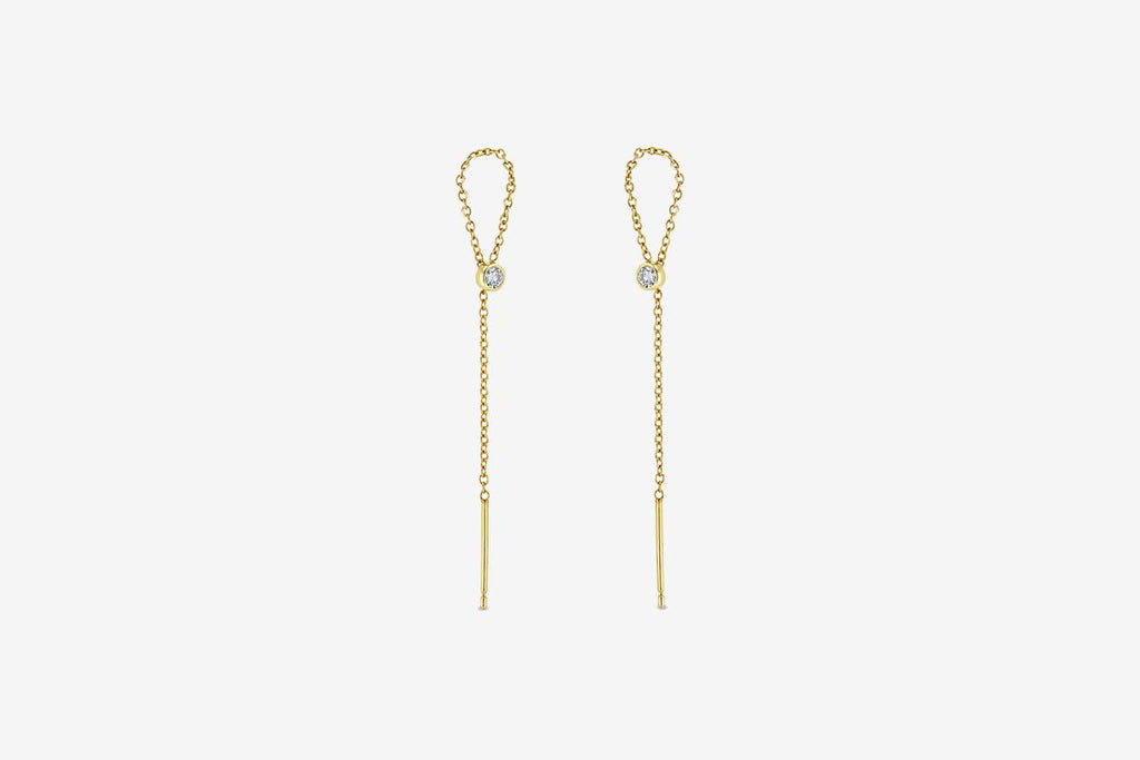 Zoe chicco clearance threader earrings